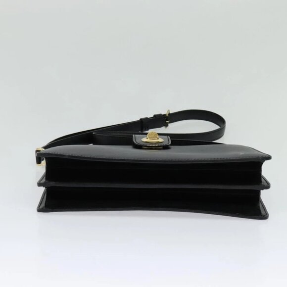 LOUIS VUITTON Epi Capuchin Shoulder Bag Black M52342 LV Auth 129355 - Picture 6 of 15